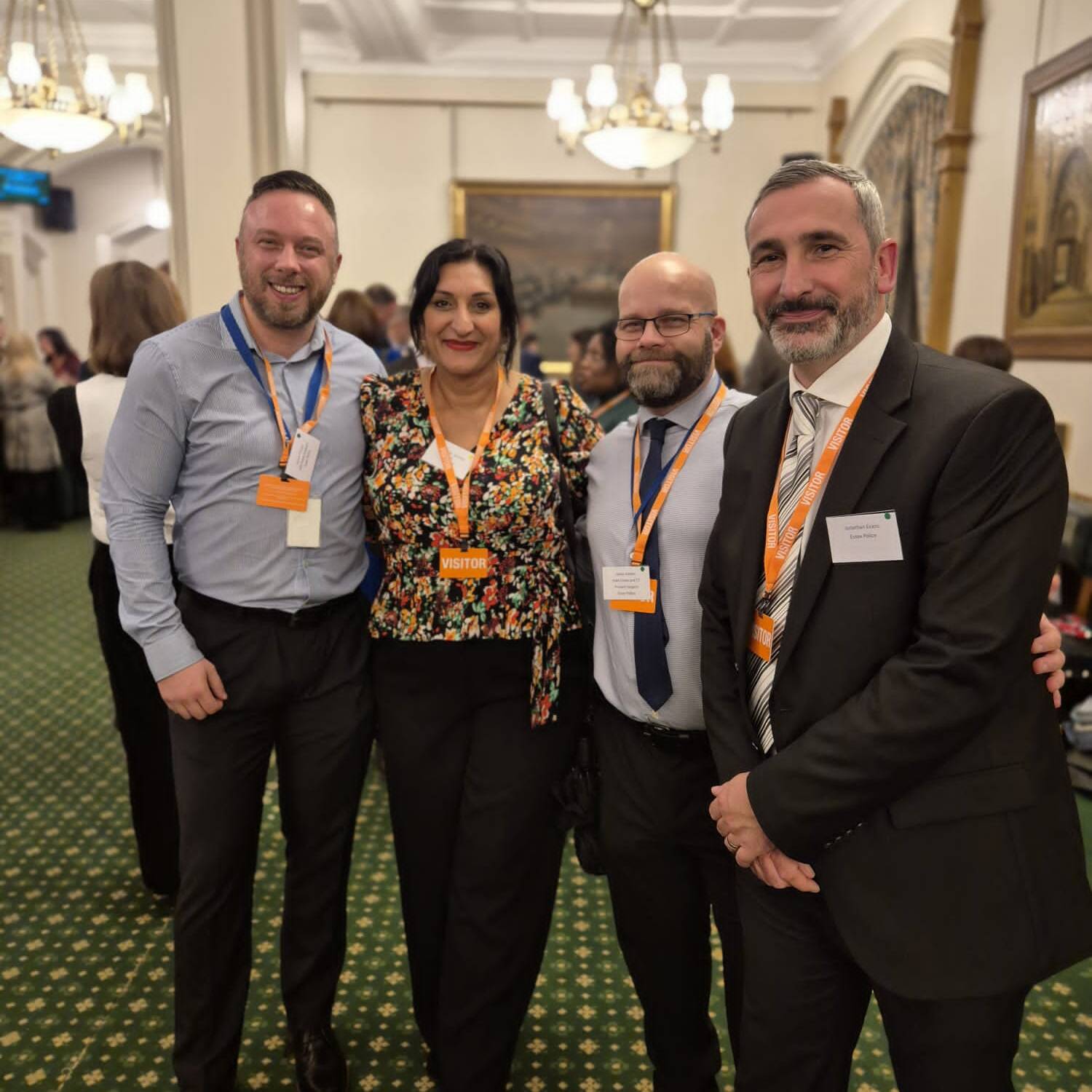 Harvi at the Parliament launch of ASB Week
