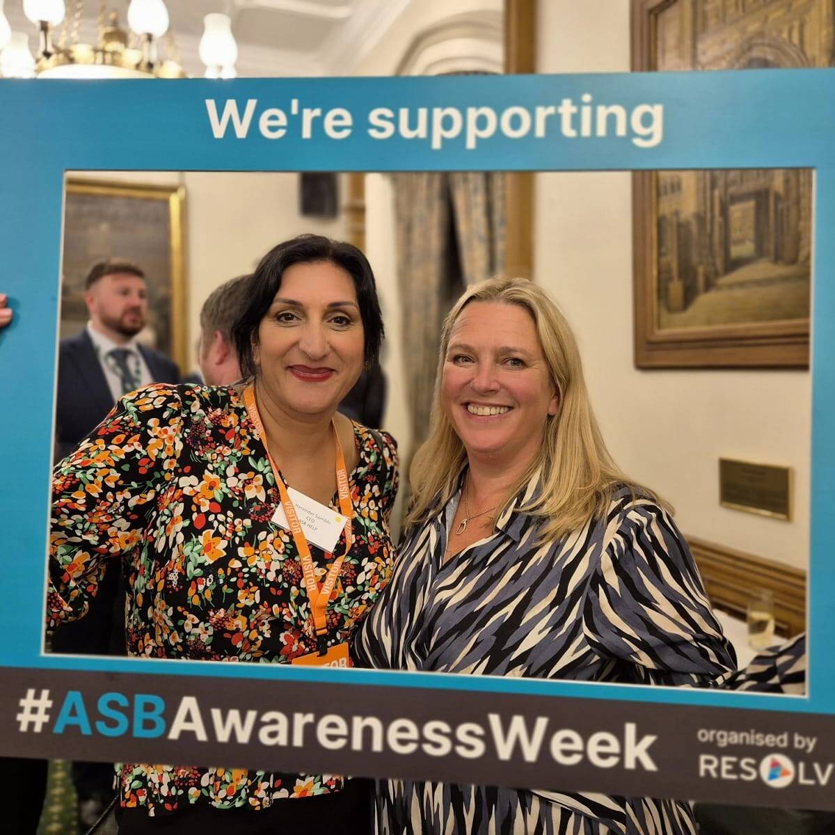 Parliament launch of ASB Week
